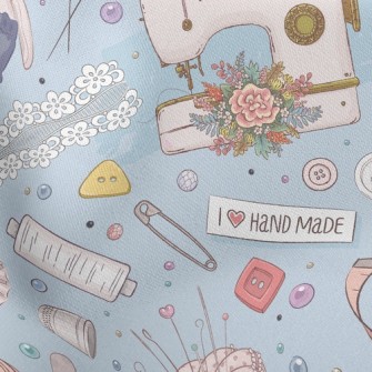 Hand-sewn Rabbit Doll Stretch Ponte