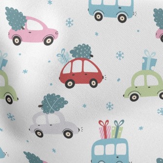 Car Loaded With Gifts Stretch Ponte