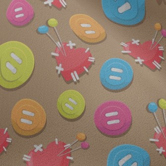 Colorful And Changeable Button Chiffon