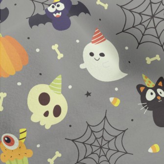 Lively Little Halloween Monste Micro Fleece