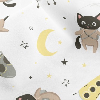 Awesome Space Cat Micro Fleece