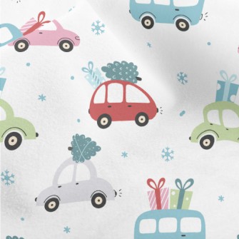 Car Loaded With Gifts Micro Fleece