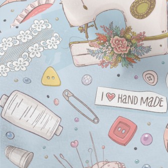 Hand-sewn Rabbit Doll Micro Fleece