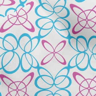 Psychedelic Coil Overlap Micro Fleece