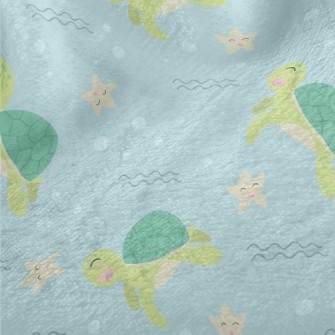Happy Sea Turtle Minky