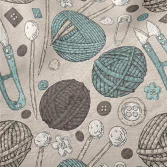 Handmade Yarn Ball Supplies Minky