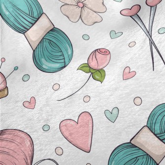 Cute And Cozy Yarn Ball Minky