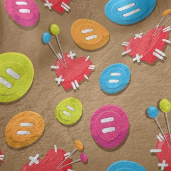 Colorful And Changeable Button Minky