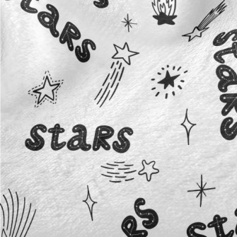 Shining Star Text Minky