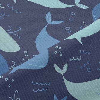 Gentle Giant Whale Piqué