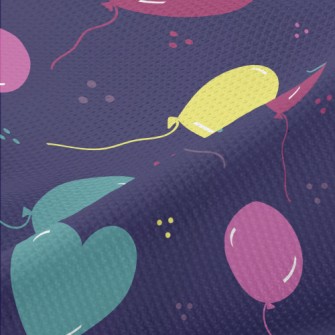 Love Shaped Balloons Piqué