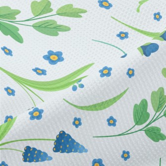 Small And Cute Flowers Piqué