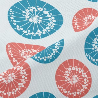 Japanese Flower Umbrella Piqué