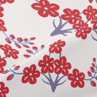 Small Berry Flowers Piqué