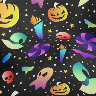 Colorful Fluorescent Pumpkin Lightweight Performance Linen