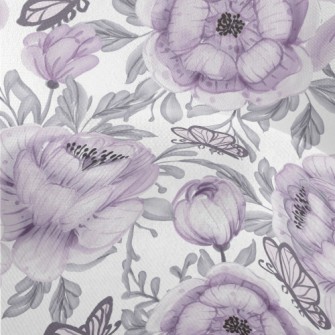 Psychedelic Large Flower Butte Lightweight Performance Linen