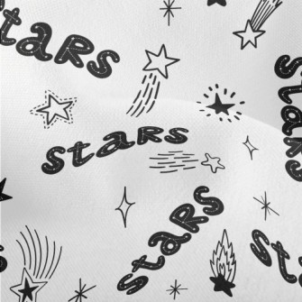 Shining Star Text Lightweight Performance Linen