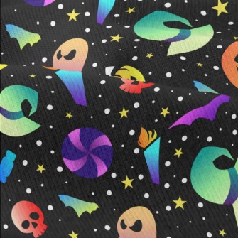 Colorful Fluorescent Pumpkin Modern Jersey