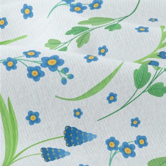 Small And Cute Flowers Modern Jersey