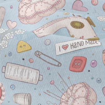 Hand-sewn Rabbit Doll Modern Jersey