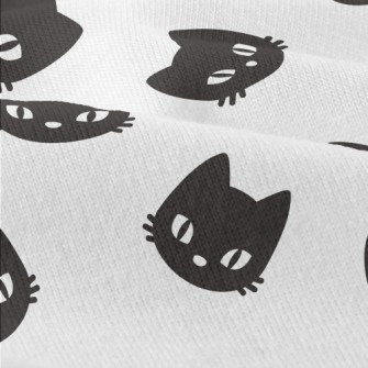 Serious Little Black Cat Modern Jersey