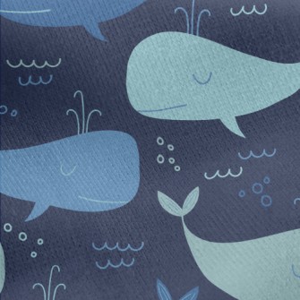 Gentle Giant Whale Jersey Backed Fleece