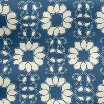 Neatly Arranged Flowers Jersey Backed Fleece