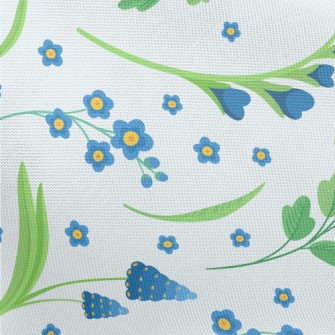 Small And Cute Flowers Pongee