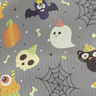 Lively Little Halloween Monste Stretch Jersey
