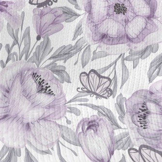 Psychedelic Large Flower Butte Stretch Jersey