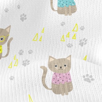 Smart And Well-behaved Cat Stretch Jersey