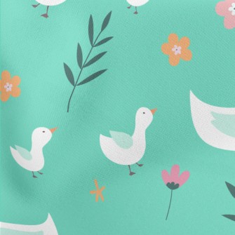 Mother Goose And Gosling Lightweight Cotton Poplin