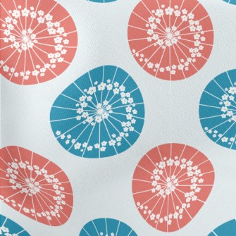 Japanese Flower Umbrella Lightweight Cotton Poplin