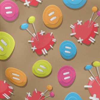 Colorful And Changeable Button Lightweight Cotton Poplin