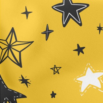 Deformed Stars In The Sky Lightweight Cotton Poplin