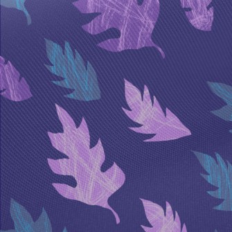 Mysterious Silhouette Leaves Midweight Cotton Poplin