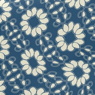 Neatly Arranged Flowers Midweight Cotton Poplin