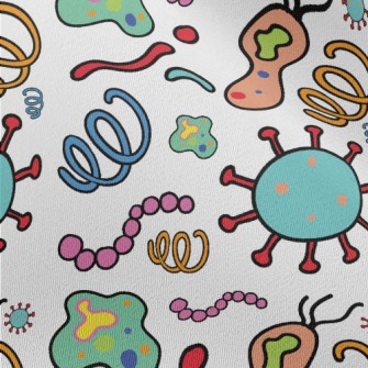 Science And Chemicals Patterns Chiffon