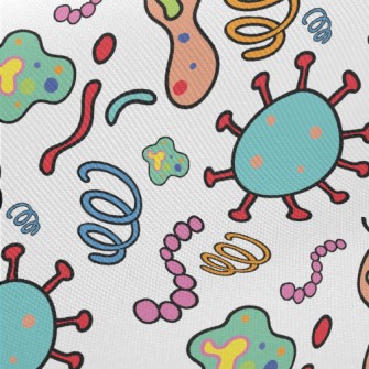 Science And Chemicals Patterns Twill