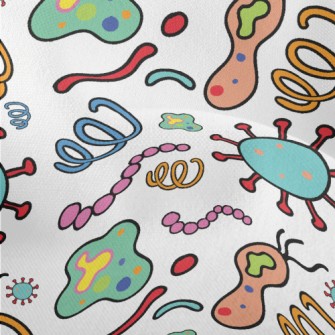 Science And Chemicals Patterns Lightweight Performance Linen