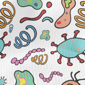 Science And Chemicals Patterns Stretch Jersey