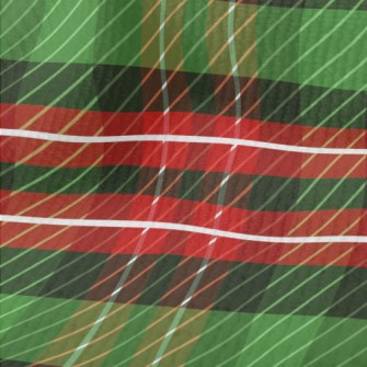 Christmas Color Plaid Terry