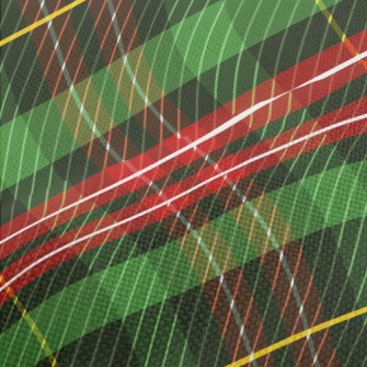 Christmas Color Plaid Performance Linen