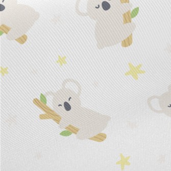 Cartoon Cute Koala Twill