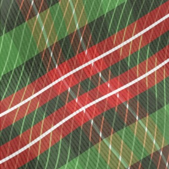 Christmas Color Plaid Standard Corduroy