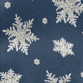 Hand Drawn Watercolor Snowflak Standard Corduroy