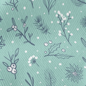 Hand Drawn Cartoon Christmas P Standard Corduroy