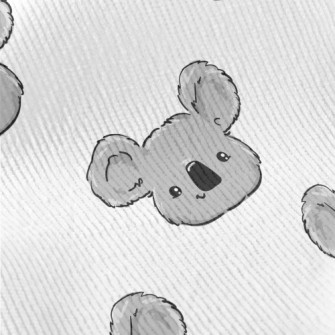 Hand Drawn Plush Koala Standard Corduroy