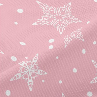 Winter Five-pointed Snowflake Piqué