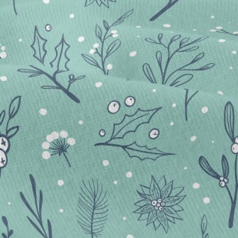 Hand Drawn Cartoon Christmas P Modern Jersey